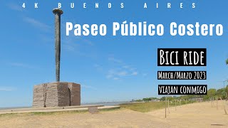 4K Paseo Público Costero, Buenos Aires Bike ride