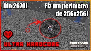 Como fazer um perímetro no Minecraft Hardcore (2670 dias)