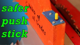 New Safe Push Stick Design for Your Tablesaw | Easy How to Build Your Own Push Stick 2021