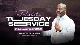 Prophetic Tuesday Service Pot | Apostle MJ Mohlala | Live in Cape Town | 21 November 2023