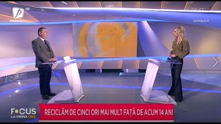 Reciclăm de 5 ori mai mult față de acum 14 ani! (Cristian Pocol la Trend IT, Prima TV)