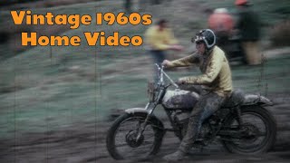 1960s Motocross Race & High School Football Practice | Vintage Super 8 Footage