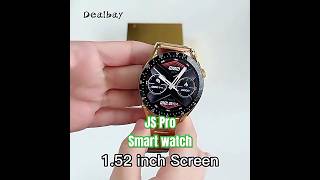 JS Pro round dial🔥1.52 display Zinc Alloy Body 🔥 Golden dial #smartwatch #youtubeshorts #series9