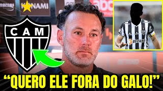 DECISÃO FORTE: Milito BARRA jogador do elenco: 'NÃO JOGA MAIS' | Últimas notícias do Galo hoje