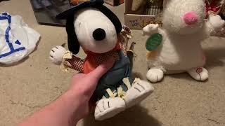 Dandee snoopy scarecrow