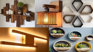 wood wall lamp ideas #and lamp wood projects ideas # by waniya panting