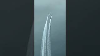 B747 making a cool  contrail