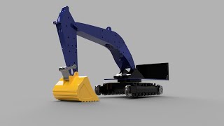 RC Excavator Bucket in Fusion 360 for 3d printing | 1