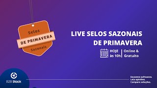 Live revelação Selos Sazonais de Primavera