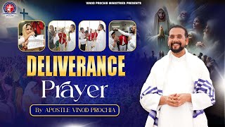 Deliverance Prayer Vinod Prochia Ministry  Live Prayer #apostlevinodprochia #faithprayer #viralvideo