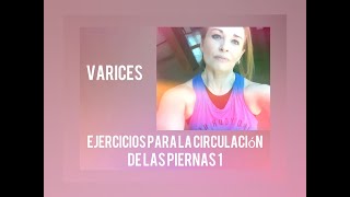 Ejercicios para la circulación de las piernas 1.