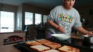 Preparando Tostadas Francesas!