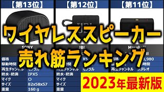 【2023年】「Bluetooth・ワイヤレススピーカー」おすすめ人気売れ筋ランキング20選【最新】