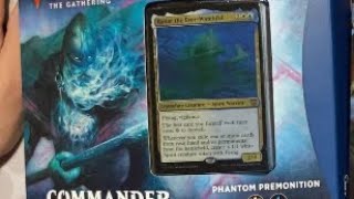 Phantom Premonition Commander Deck Unpacking (Foretell Commander)