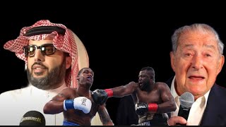 OH OHHH 'IT'S NOT OUR FAULT , IT WAS TURKI ALASHISK PRESSUR8NG JARED ANDERSON TO FIGHT!'~ BOB ARUM 🔊