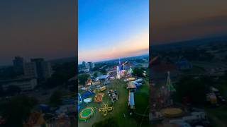 Vtáčí pohľad na srdce Zemplína😍 #slovakia #slovensko #kolotoce #leto #zemplin #lunapark