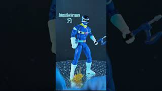 Blue Ranger In Space ASMR Figure review Hasbro #actionfigures #asmr #powerrangers #blackranger