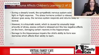 Trauma Recovery and Resiliency   #VirtualFamilyCafe Session 70