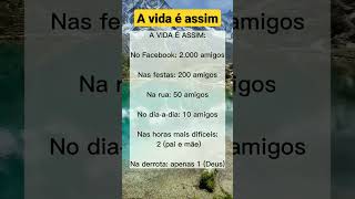 Bem assim amigos.#videos #viral #motivação #mensagem #sttaus #statuswhatsapp