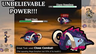 SWORD OF RUIN GREAT TUSK HAS NO COUNTERS ON POKEMON SHOWDOWN !!