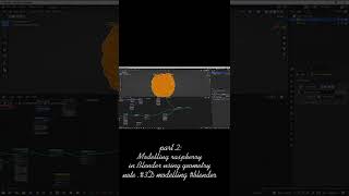 part 2: Modelling raspberry in Blender using geometry note