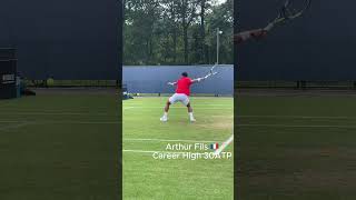 Amazing FootWork 🤩 By Arthur Fils 🇫🇷 Career High 30ATP