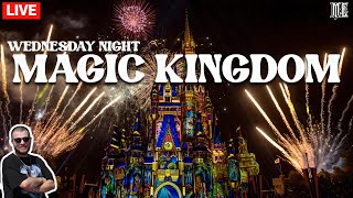 🔴 #LIVE Magic Kingdom Wednesday With Rides, Fun & Happily Ever After Fireworks 10-11-23