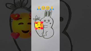 Easy😘🤪 drawing #cartoon drawing #tranding #shorts#viral