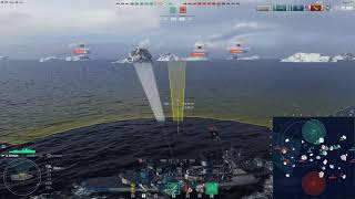 WOWS Benham, Kraken, 180 kDMG, 19 torps