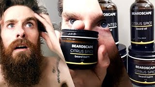 NON-GMO Organic Beard Oils & Balms! - Beardscape Review