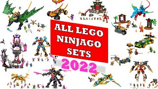 ALL LEGO NINJAGO SETS 2022