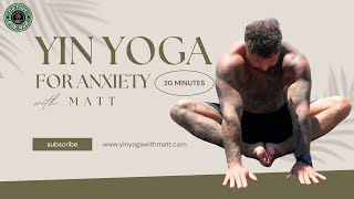 20 Minutes Yin Yoga for Reducing Anxiety | Relax and Unwind