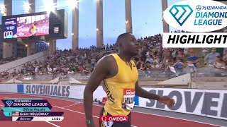 Diamond League Monaco 2024 Highlight | Athletic Holloway Continues His Fine Men's 110m hurdle Race