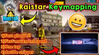 Best keyboard ⌨️ settings like raistar /Best keymapping with keyboard and mouse in Mobile/#raistar