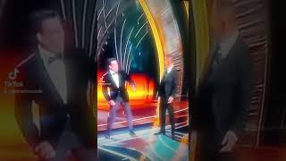 Will Smith slap at Oscar's super slow motion