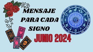 TAROT LIBRE JUNIO 2024 🌷 PREDICCIÓN PARA CADA SIGNO ✨️❤️🌞