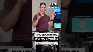 Finger Control WEAK FINGER Fix! #frenchgrip #technique #drumlesson