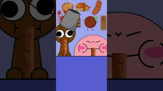 KIRBY VS BRUD INCREDIBOX SPRUNKI | RANDOM BROWN FOOD EMOTICON MUKBANG | KIRBY ANIMATION