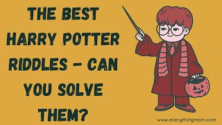 The Best Harry Potter Riddles - Can YOU Solve Them?