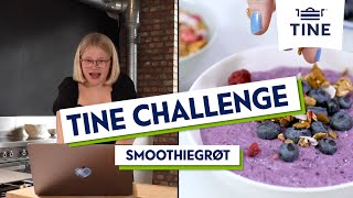 TINE Challenge: Klarer Pia å huske hele oppskriften til smoothiegrøt? 🤷 | TINE Kjøkken