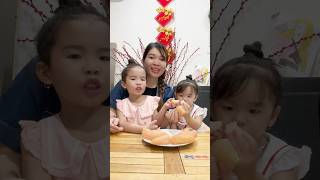 Thử thách ai mời mẹ ăn bưởi và cái kết hài hước! | Minh Minh Family #shorts #viral #trending