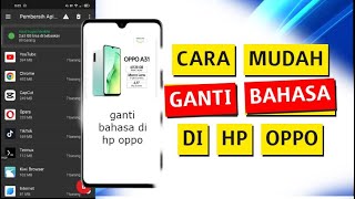 Cara Mengganti Bahasa di Hp Oppo