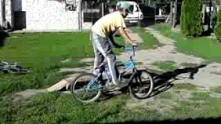 bmx-ezés nekézsenyben