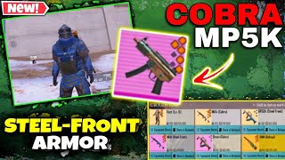 play with Mp5k with Steel Front loadout challenge | me Rich🤑 | PUBG METRO ROYALE