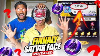 Satvik Face Reveal 😱 - Garena Free Fire Max