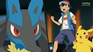 Ashs Riolu Evolves Into Lucario  Pokemon Journeys Episode 45 English Sub