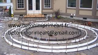 Beton Imprime  Balaruc-les-Bains  www.betonimprimeart.fr, betonimprimeart@gmail.com