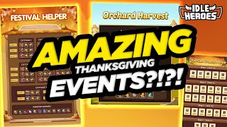 Idle Heroes - AMAZING Thanksgiving Event Info is HERE!!!