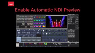 Enable Automatic NDI Preview