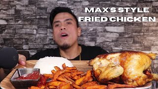 Max's style Fried Chicken mukbang